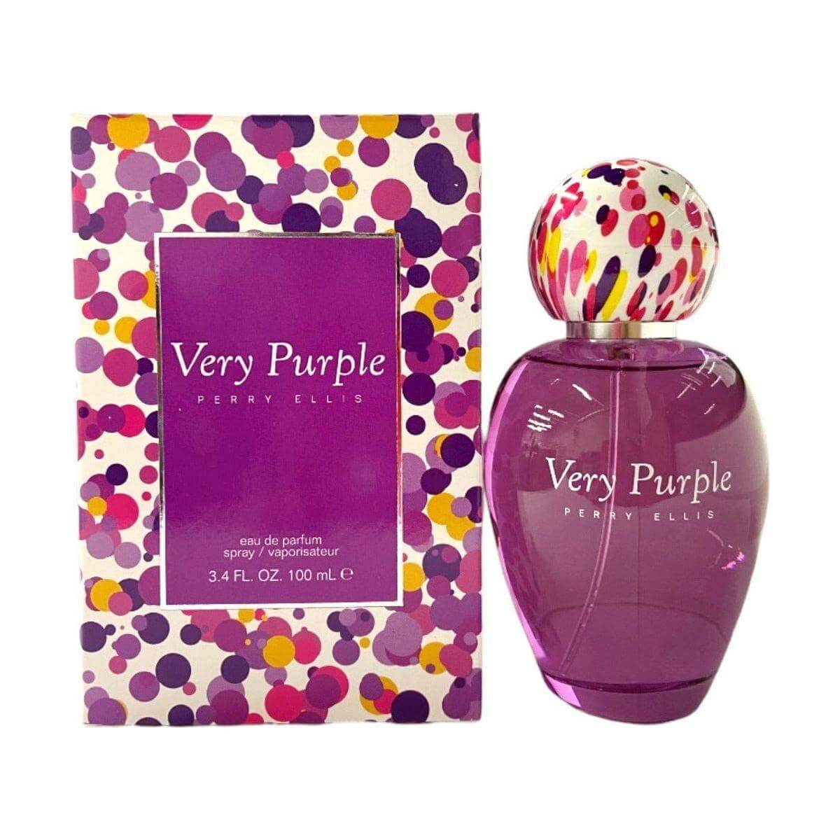 Very Purple by Perry Ellis perfume for women EDP 3.3 / 3.4 oz New In Box 844061013919