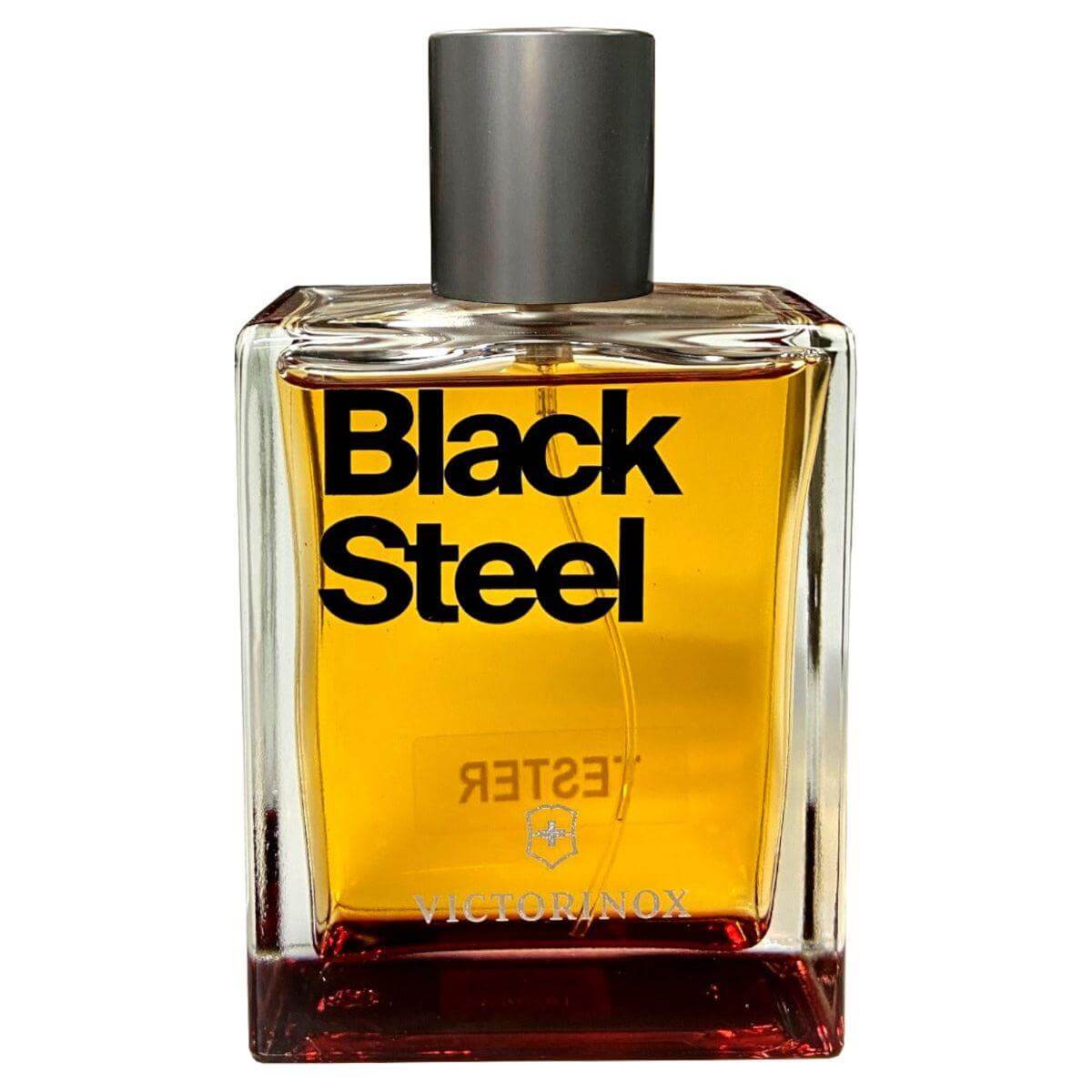 Victorinox Black Steel by Swiss Army cologne men EDT 3.3 /3.4 oz New Tester 7611160127785