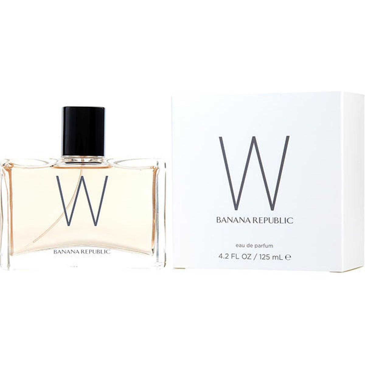 W by BANANA REPUBLIC 4.2 oz EDP Perfume For Women New in Box 085715419101