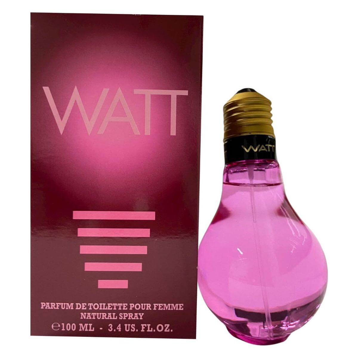 Watt Pink by Cofinluxe for women EDT 3.3 / 3.4 oz New In Box 3331430160031
