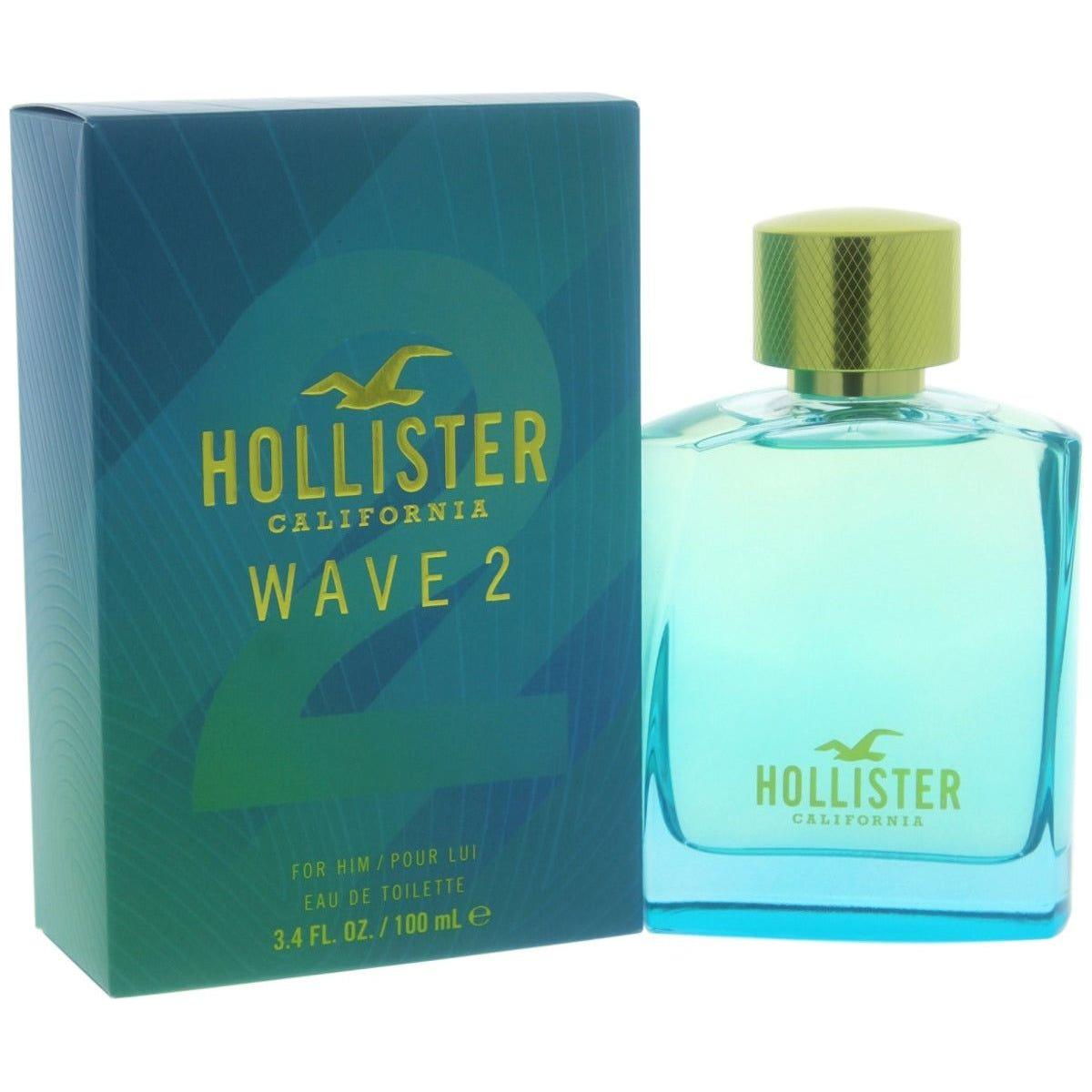 WAVE 2 By Hollister California cologne for him EDT 3.3 / 3.4 oz New In Box 085715260116
