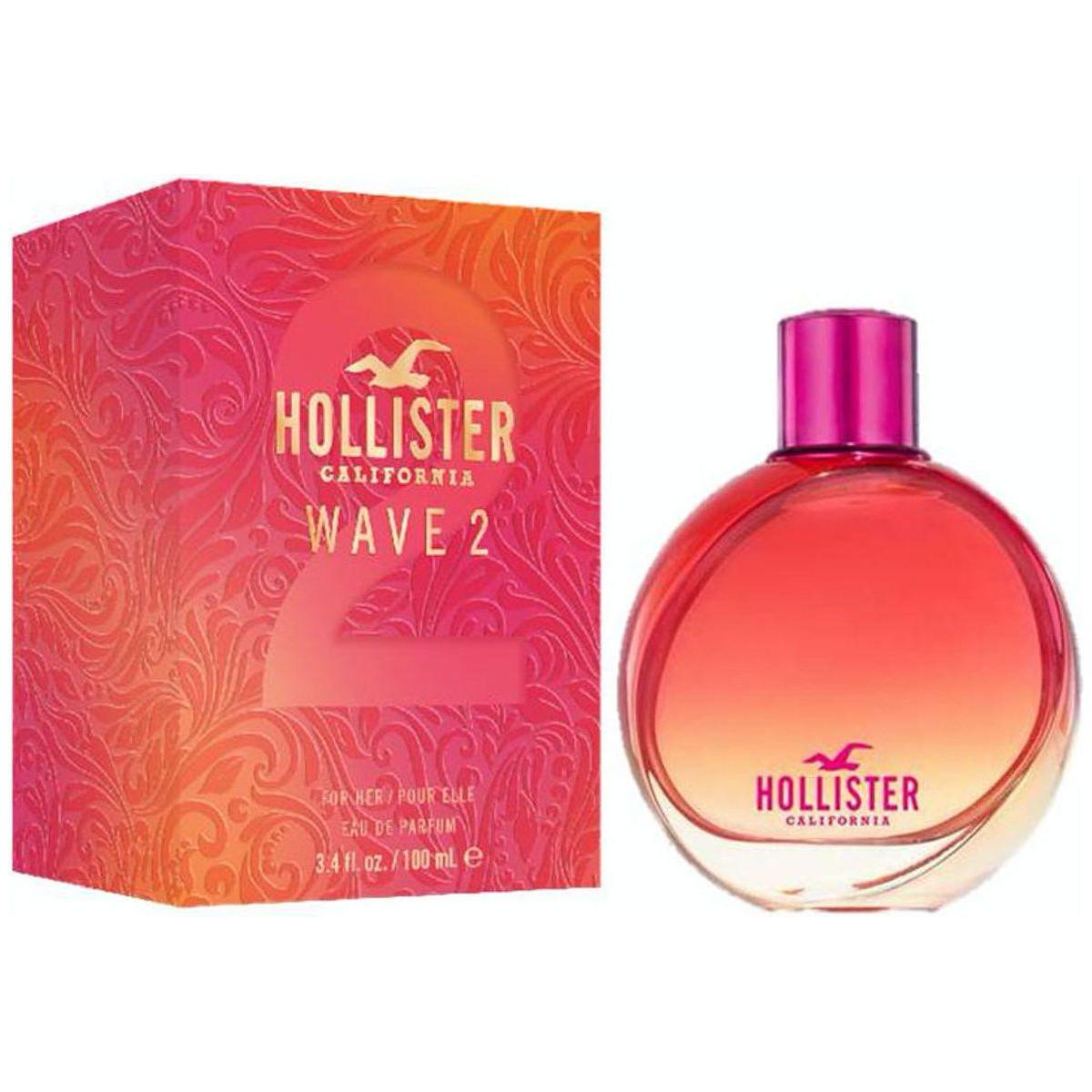 WAVE 2 By Hollister California perfume for her edp 3.3 / 3.4 oz New In Box 085715261113