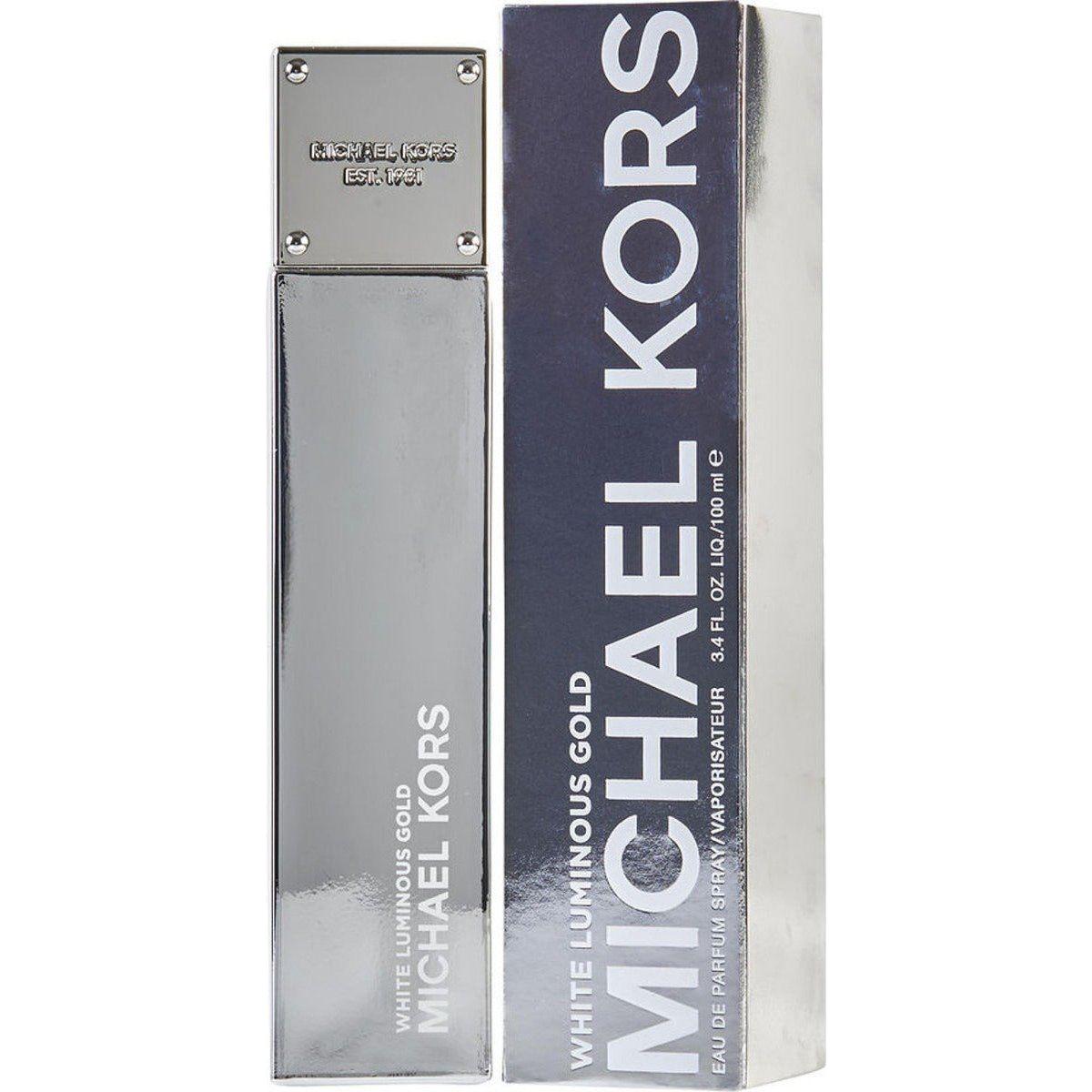 WHITE LUMINOUS GOLD by Michael Kors 3.3 / 3.4 oz EDP For Women New in Box 022548354629
