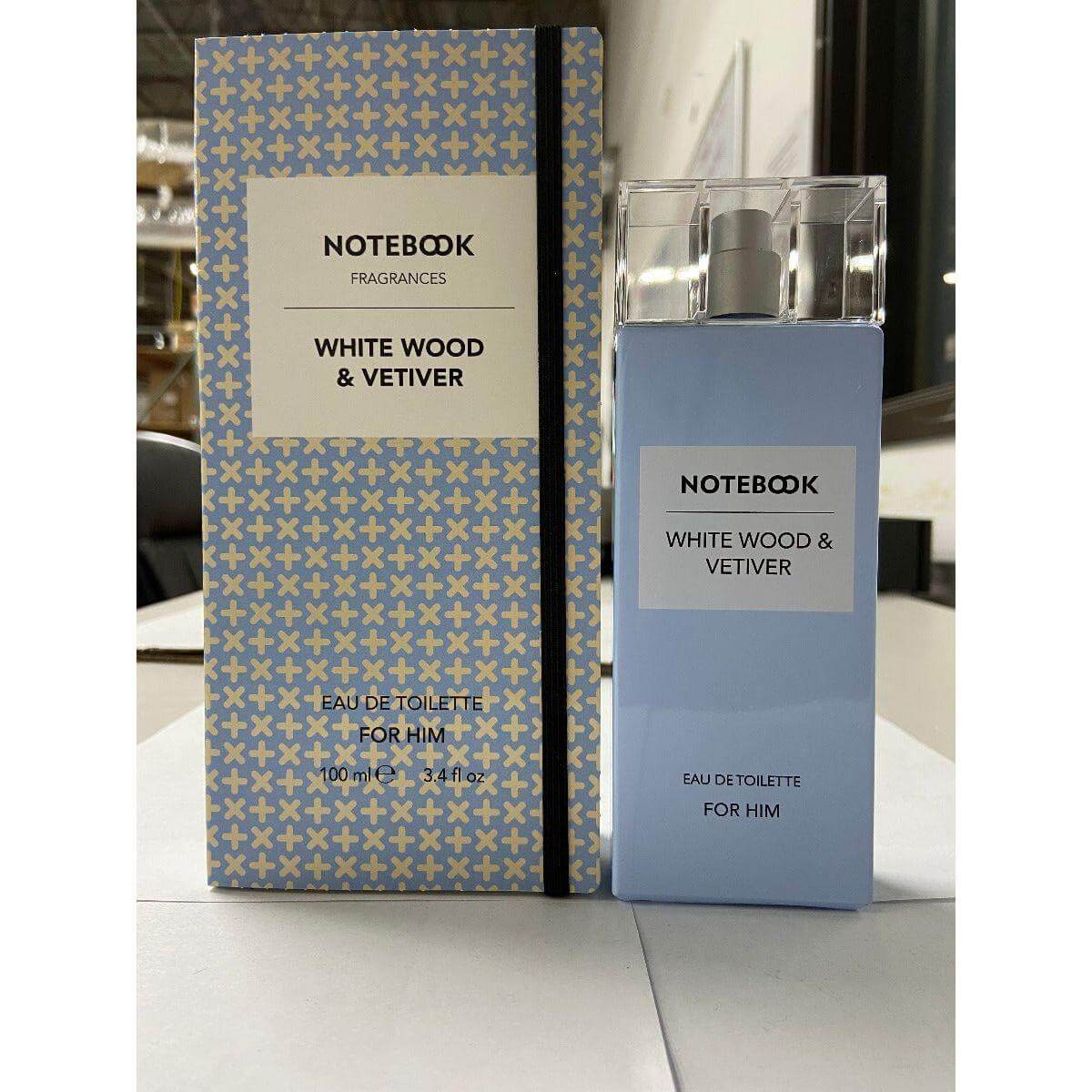 White Wood & Vetiver by Notebook cologne for men EDT 3.3 / 3.4 oz New In Box 8004995638356
