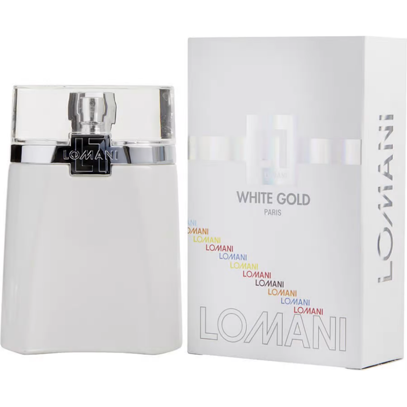White Gold by Lomani cologne for men EDT 3.3 / 3.4 oz New in Box