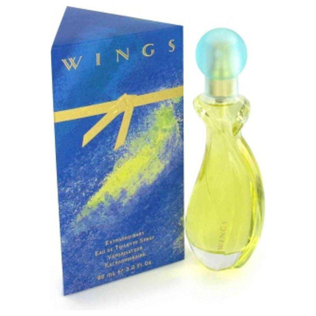 WINGS by Giorgio Beverly Hills 3 / 3.0 oz EDT For Women New in Box 716393018859