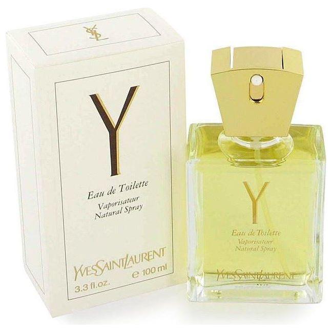 Y by YVES SAINT LAURENT 3.4 oz Perfume for Women 3.3 oz YSL New in Box 3365440000926